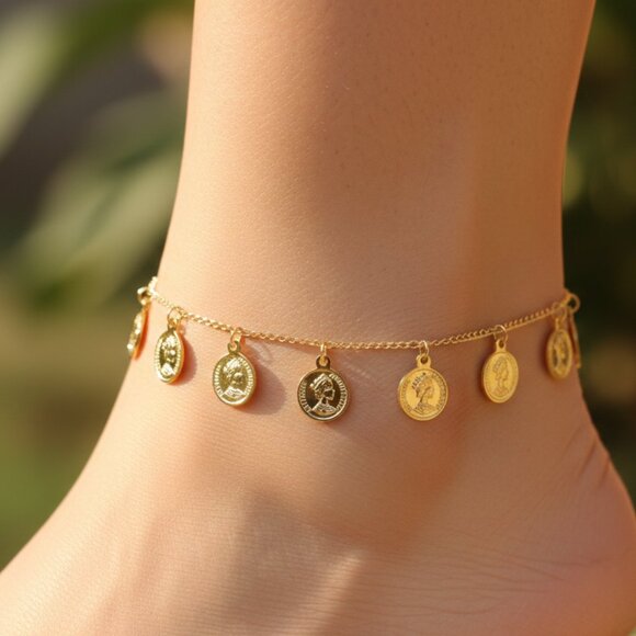 Jewelry - Minimalist Anklet, Sleek & Modern Design, Women’s Fashion, YC110186-A